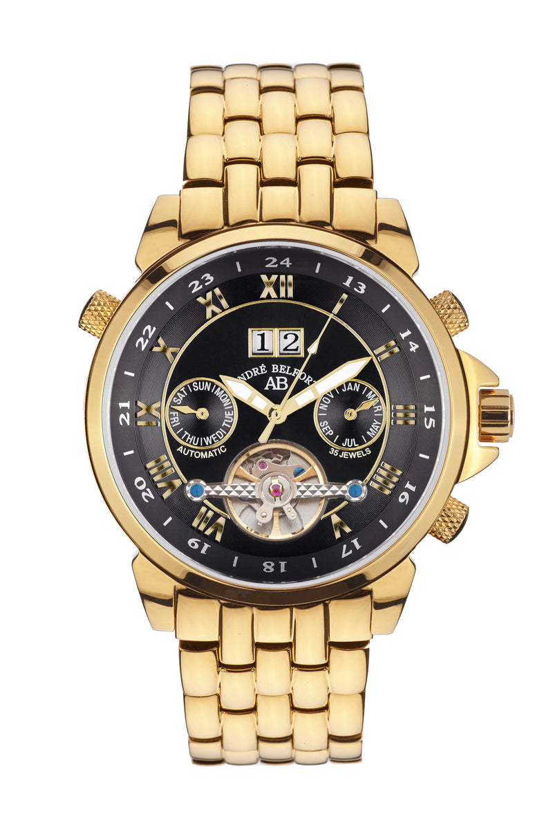 Automatic watches — Étoile Polaire — André Belfort — gold black II