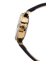 Automatic watches — Déméter — André Belfort — gold black leather II