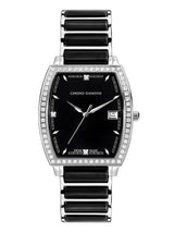 Automatic watches — Leandra — Chrono Diamond — steel ceramic black