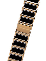 Automatic watches — Leandra — Chrono Diamond — gold IP ceramic black