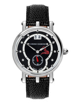 Automatic watches — Ariadne — Chrono Diamond — steel black