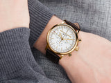Automatic watches — Argos — Chrono Diamond — gold IP brown