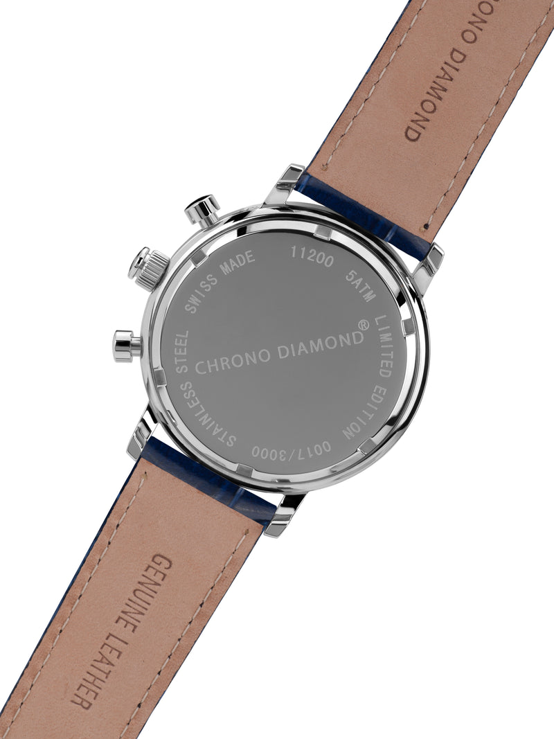 Automatic watches — Argos — Chrono Diamond — steel silver