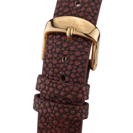 leather band Brisa — brown gold