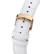 bracelet watches — leather band Feronia — Band — white gold