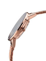 Automatic watches — Zelya — Chrono Diamond — rosegold IP blue
