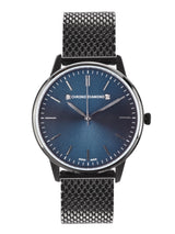 Automatic watches — Zelya — Chrono Diamond — gun IP blue