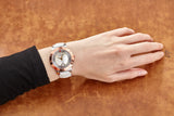 Automatic watches — Ilka — Chrono Diamond — rosegold IP silver