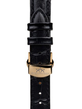 bracelet watches — Leather strap Duchess — Band — black gold