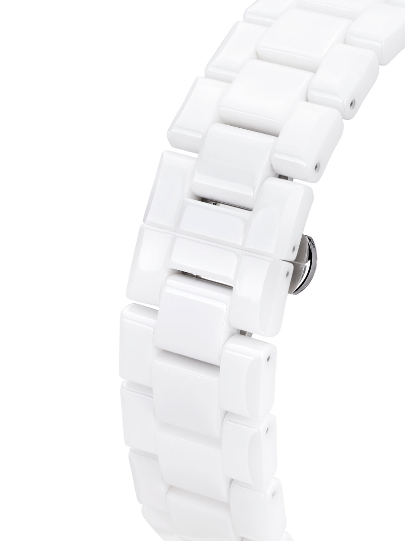 bracelet watches — Ceramic bracelet Overcast — Band — white