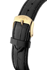 bracelet watches — leather band Intemporelle — Band — black gold
