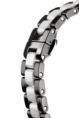 bracelet watches — ceramic band Aphrodite — Band — black white