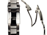 bracelet watches — steel band Le Capitaine — Band — silver steel butterfly