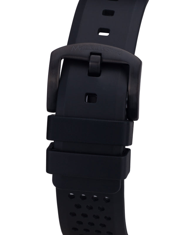 bracelet watches — Rubber strap Marin — Band — black black