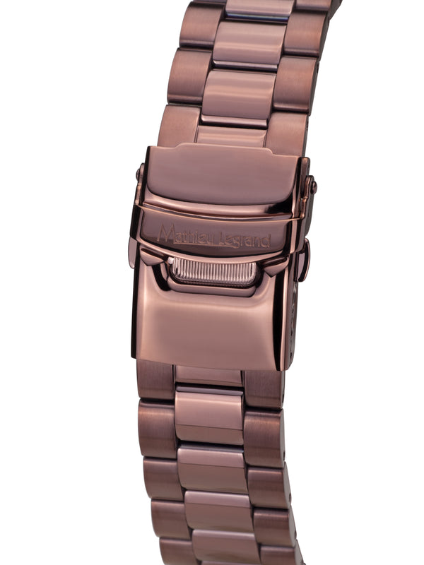 bracelet watches — Steel bracelet Tableau du Bord — Band — brown