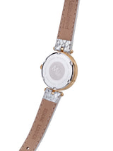 Automatic watches — Fleurs Volantes — Mathieu Legrand — gold IP silver leather