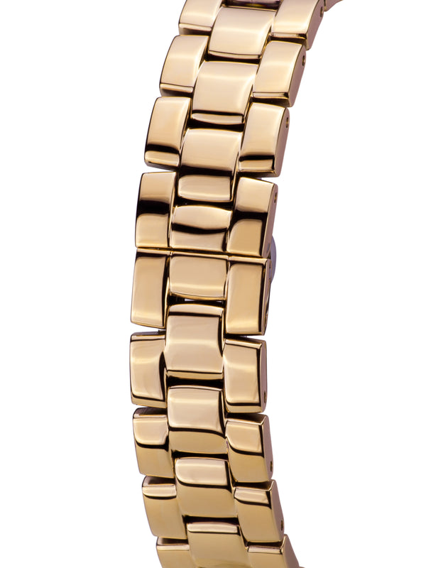 bracelet watches — Steel bracelet Fleur du Matin — Band — gold