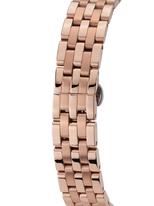 bracelet watches — Steel bracelet Nénuphar — Band — rose gold