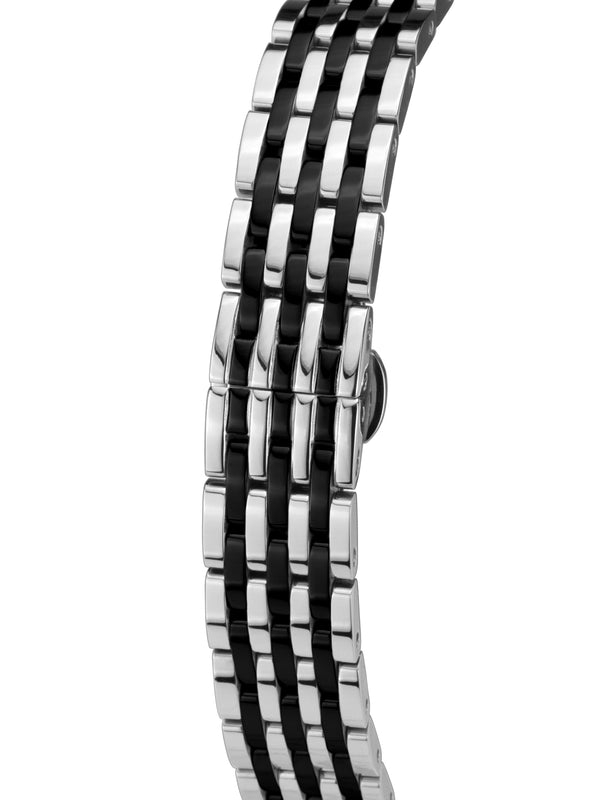 bracelet watches — Steel bracelet Oblonge — Band — bicolour black