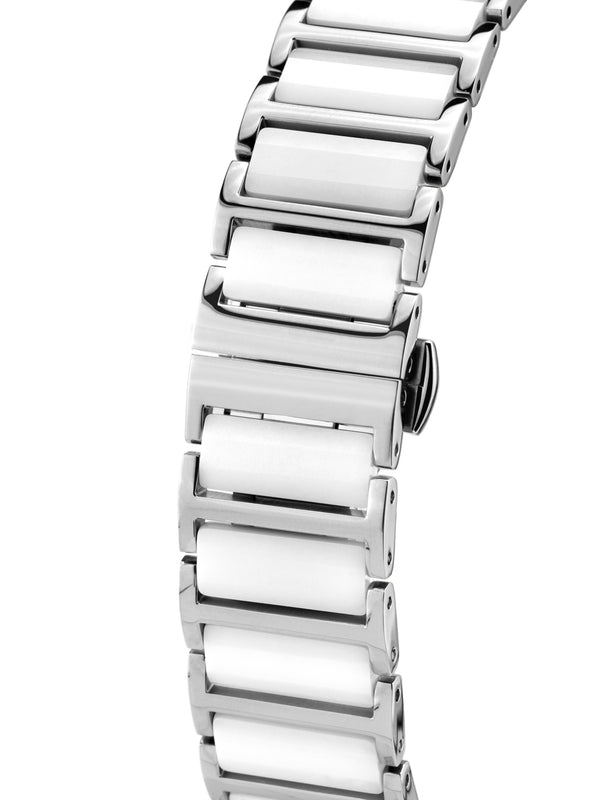 bracelet watches — Stainless steel-ceramic bracelet Ciel d´Etoiles — Band — white silver