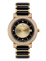 bracelet watches — Stainless steel-ceramic bracelet Ciel d´Etoiles — Band — black gold
