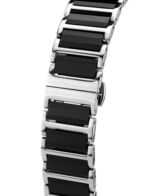bracelet watches — Stainless steel-ceramic bracelet Ciel d´Etoiles — Band — black silver
