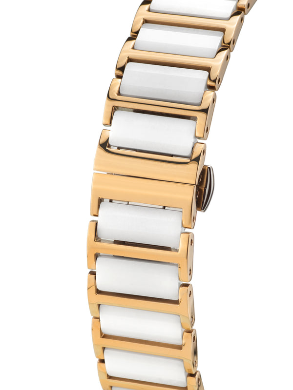 bracelet watches — Stainless steel-ceramic bracelet Ciel d´Etoiles — Band — white gold