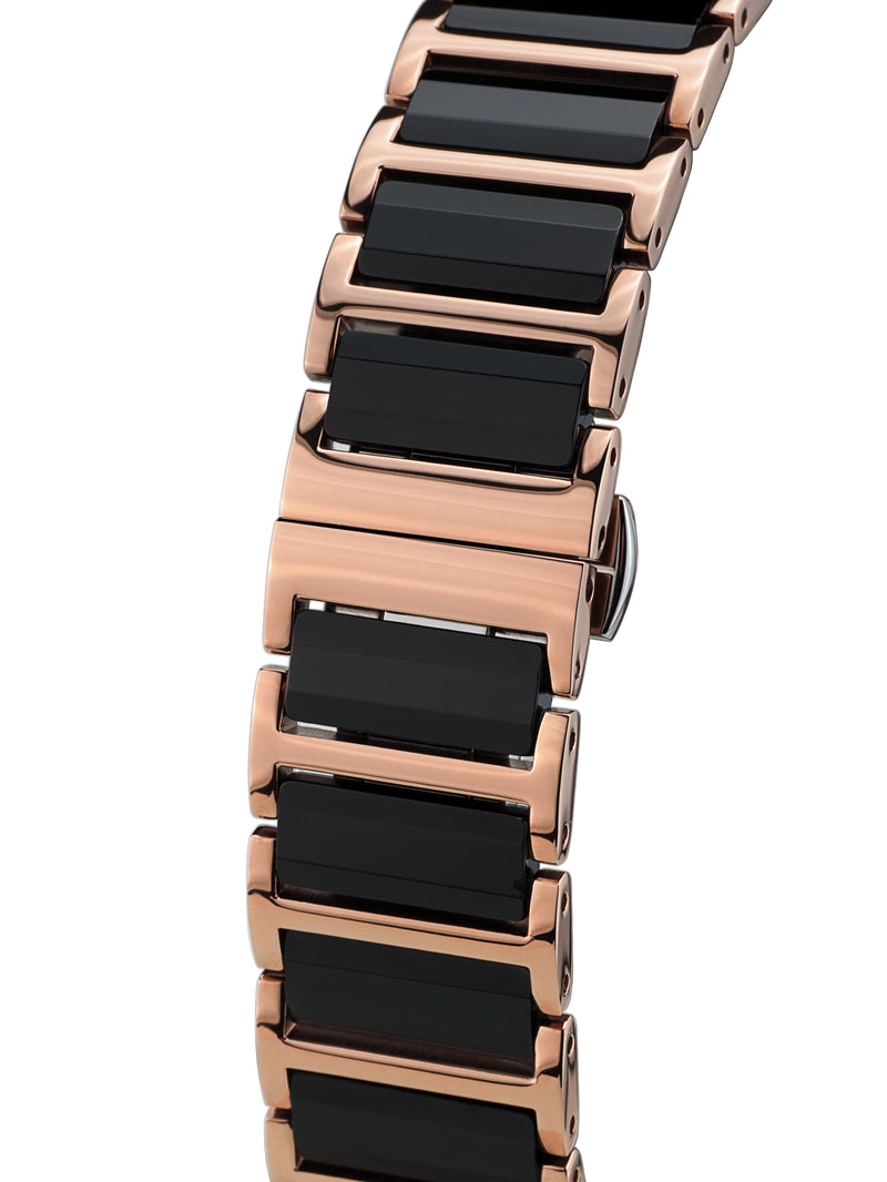 bracelet watches — Stainless steel-ceramic bracelet Ciel d´Etoiles — Band — black rose gold