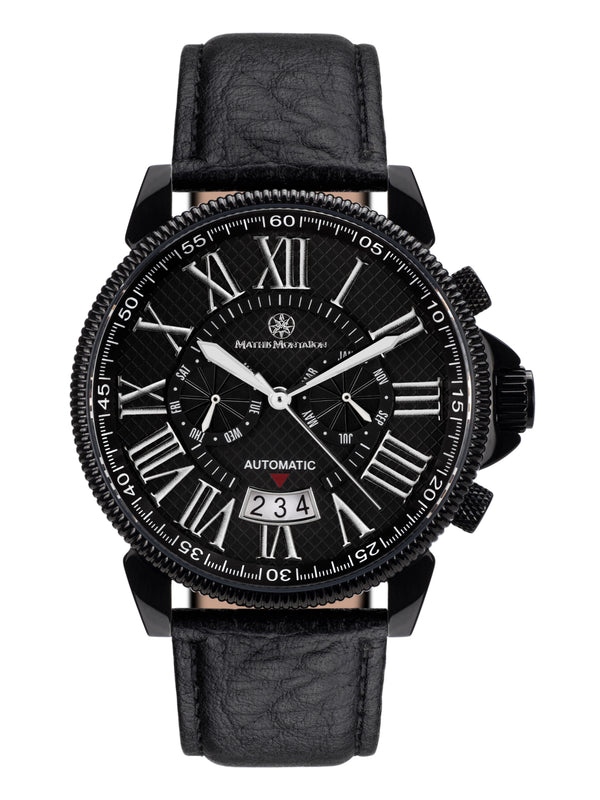 bracelet watches — Leather strap Classique Moderne — Band — black black