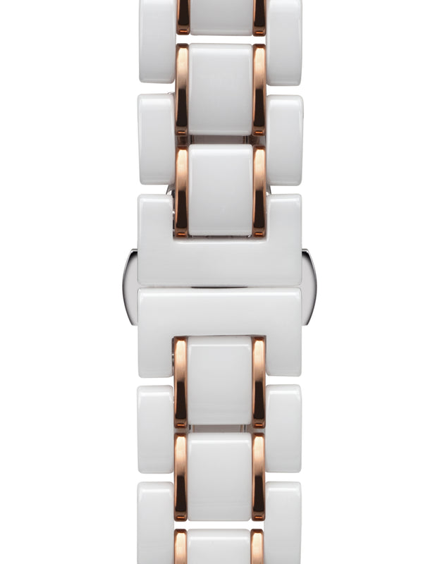 bracelet watches — Ceramic bracelet Rêve en céramique — Band — white rose gold