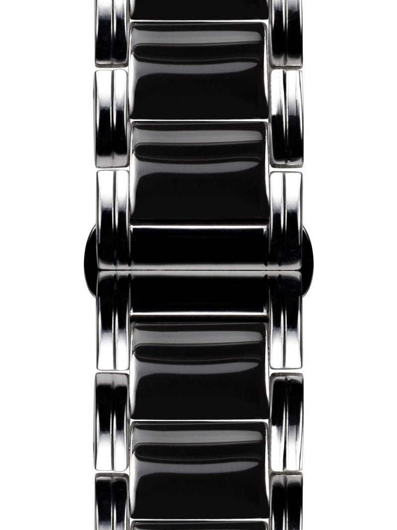 bracelet watches — Stainless steel-ceramic bracelet La Magnifique — Band — black silver