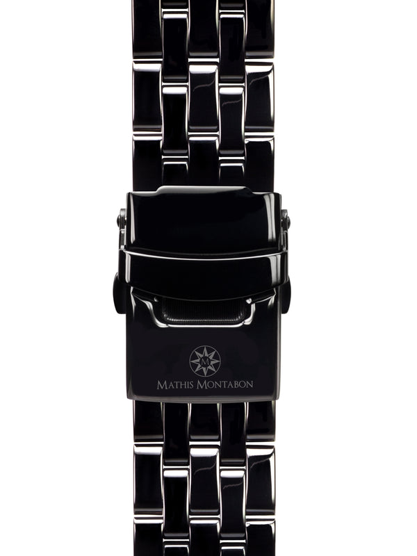 bracelet watches — Steel bracelet Double Balancier — Band — black