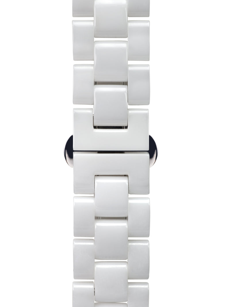 bracelet watches — Ceramic bracelet La Belle — Band — white