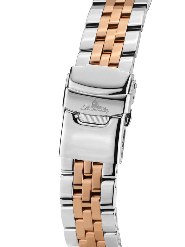 bracelet watches — Steel bracelet Torero — Band — bicolour rose gold silver