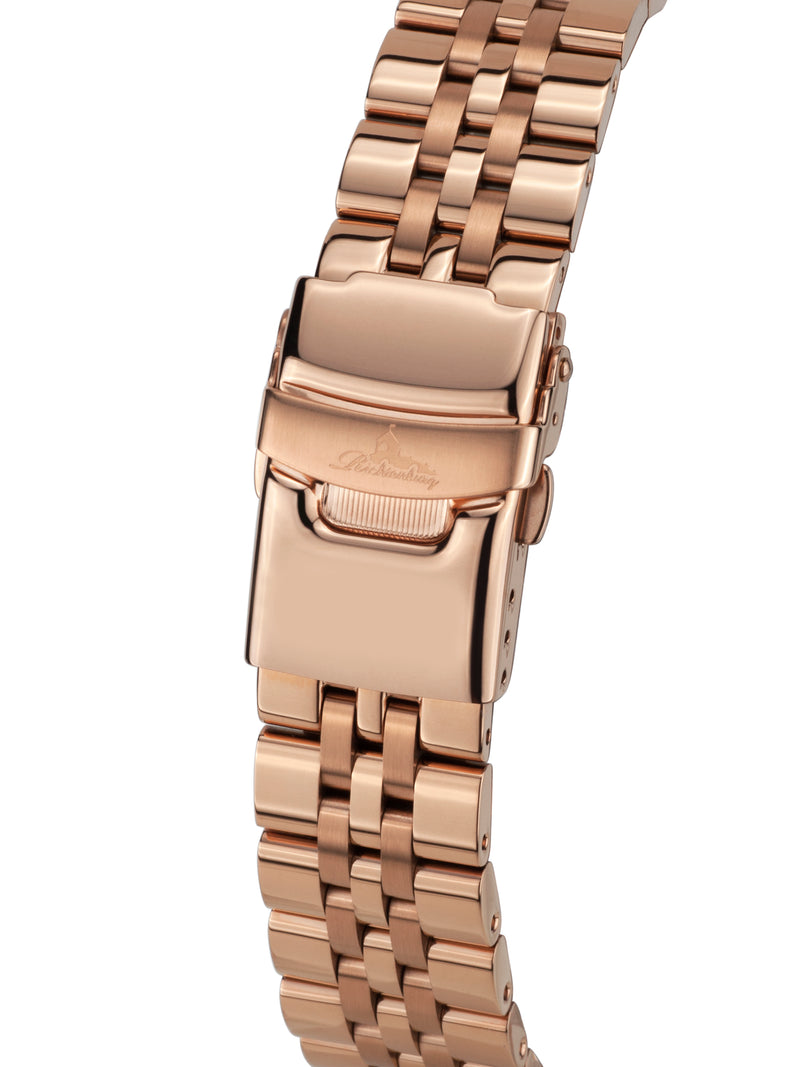 bracelet watches — Steel bracelet Panama — Band — rose gold