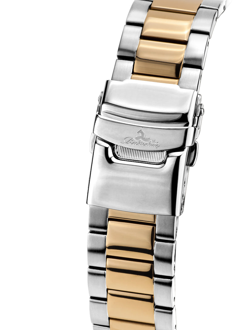 bracelet watches — Steel bracelet Fastpace — Band — bicolour gold silver