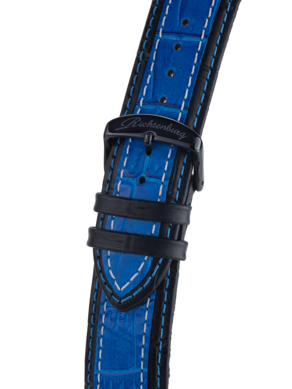bracelet watches — Leather strap Jakarta — Band — black blue black