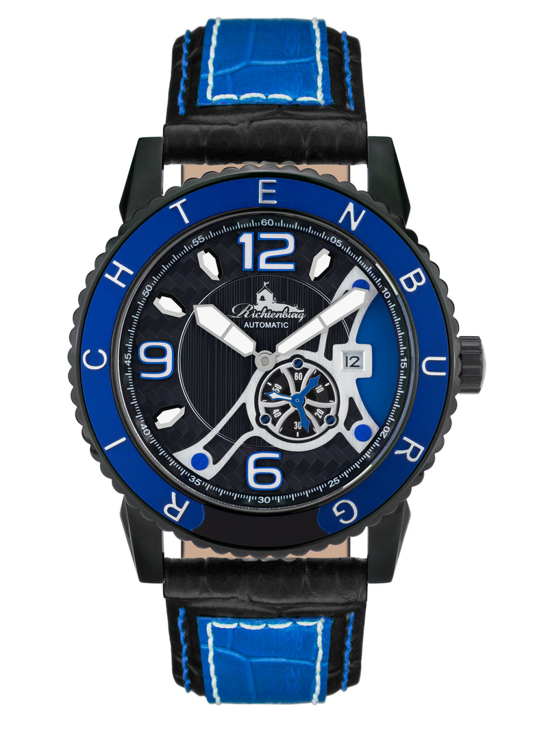 bracelet watches — Leather strap Jakarta — Band — black blue black