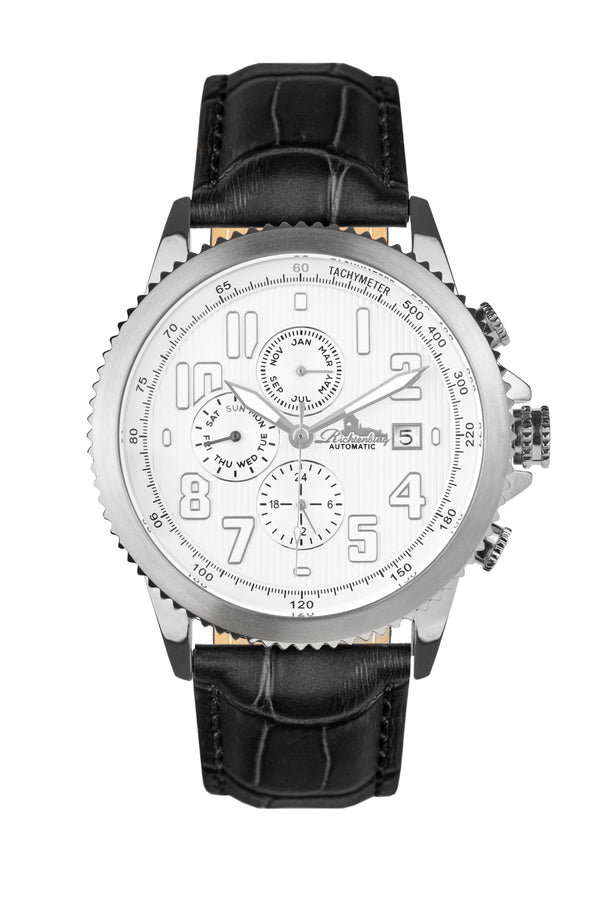 Automatic watches — Threeway — Richtenburg — steel silver