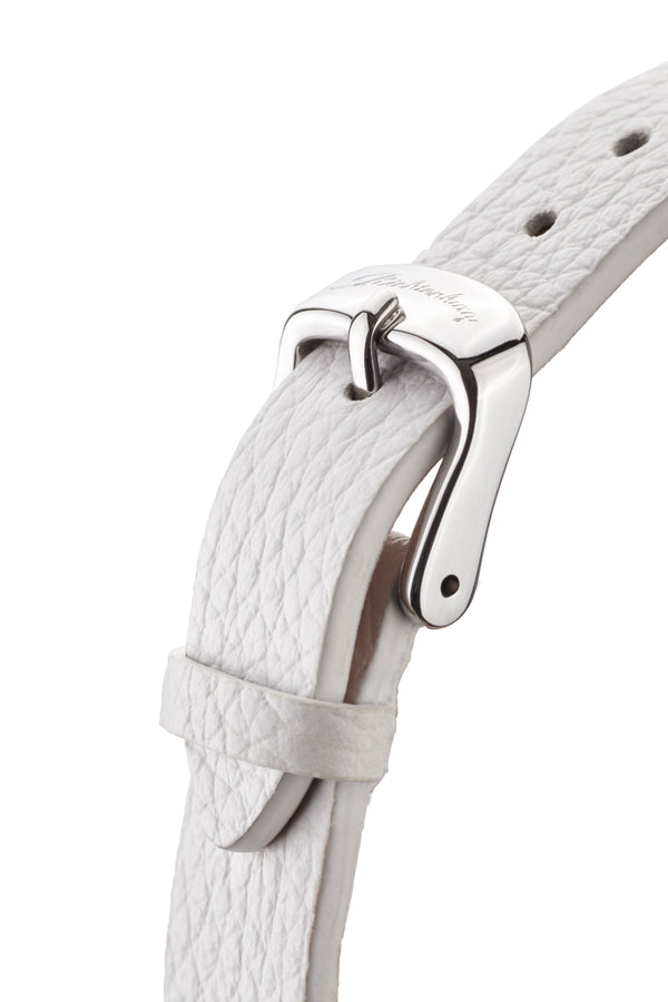 bracelet watches — Leather strap Vivana — Band — white silver
