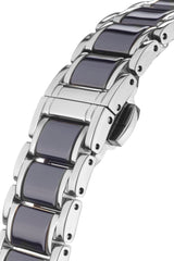 bracelet watches — Stainless steel-ceramic bracelet Belana — Band — black silver